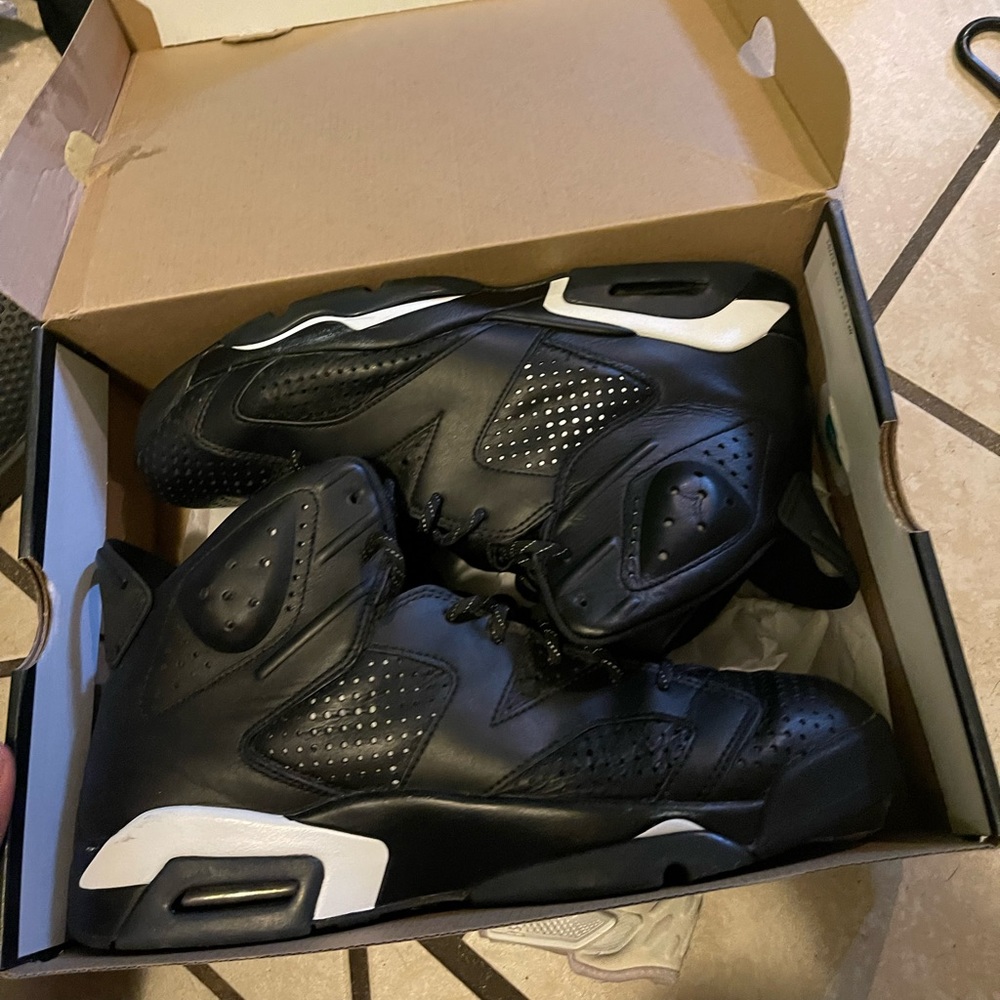 Black cat Jordan 6